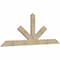 Ekena Millwork Saratoga Rough Sawn Timber Gable Bracket, Douglas Fir, 96"W x 36"H x 2"D x 6"F, 9/12 Pitch GBW096X36X0206SAR00RDF - alternate 4
